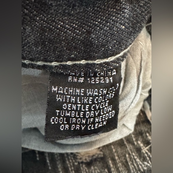 LR Scoop Stylish Distressed patch Kids Jeans 12 NWOT - Picture 6 of 7